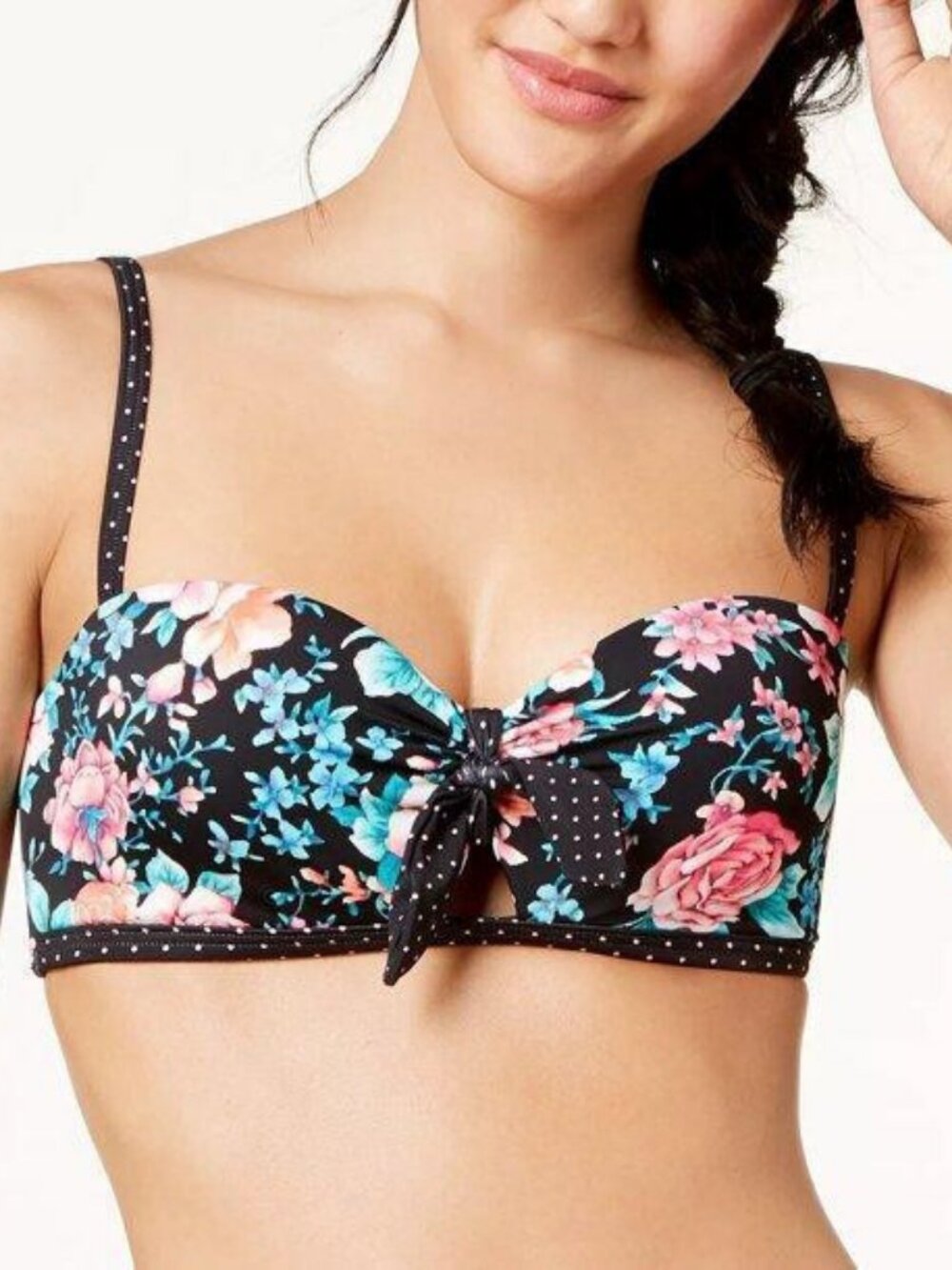 Sundazed Simone Halter Underwire Swim Top Size 36D